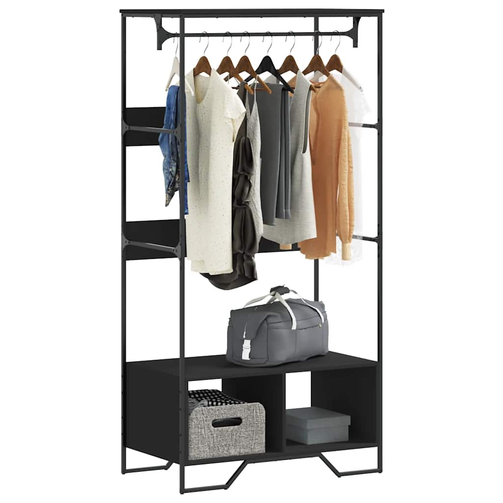 Vidaxl Wardrobe 90x50x180 cm Bois de bois propriété
