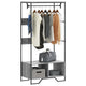 Vidaxl Armoire 90x50x180 cm en bois de bois de bois de chêne sonoma coloré