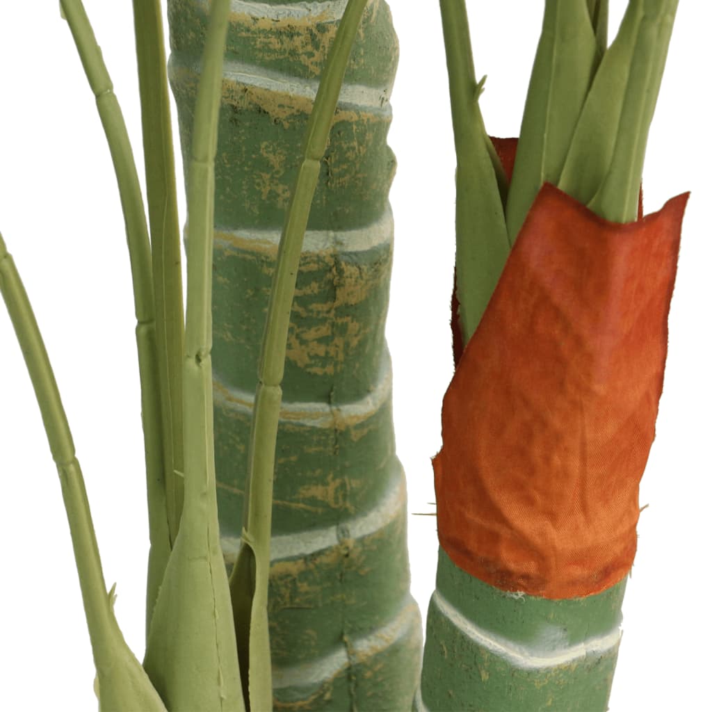 Vidaxl Art Palm Tree avec 3 tribus 120 cm Green en polypropène
