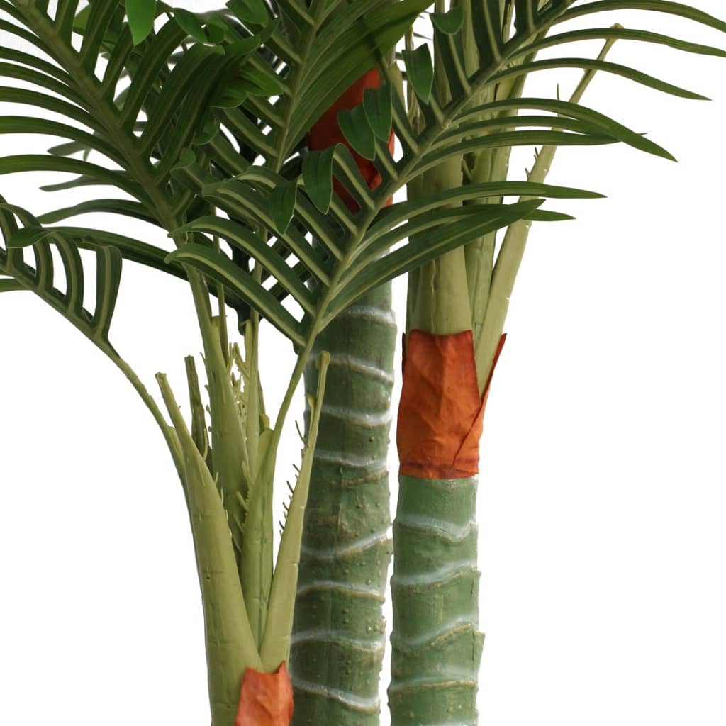 Vidaxl Art Palm Tree avec 3 souches 180 cm Green en polypropène