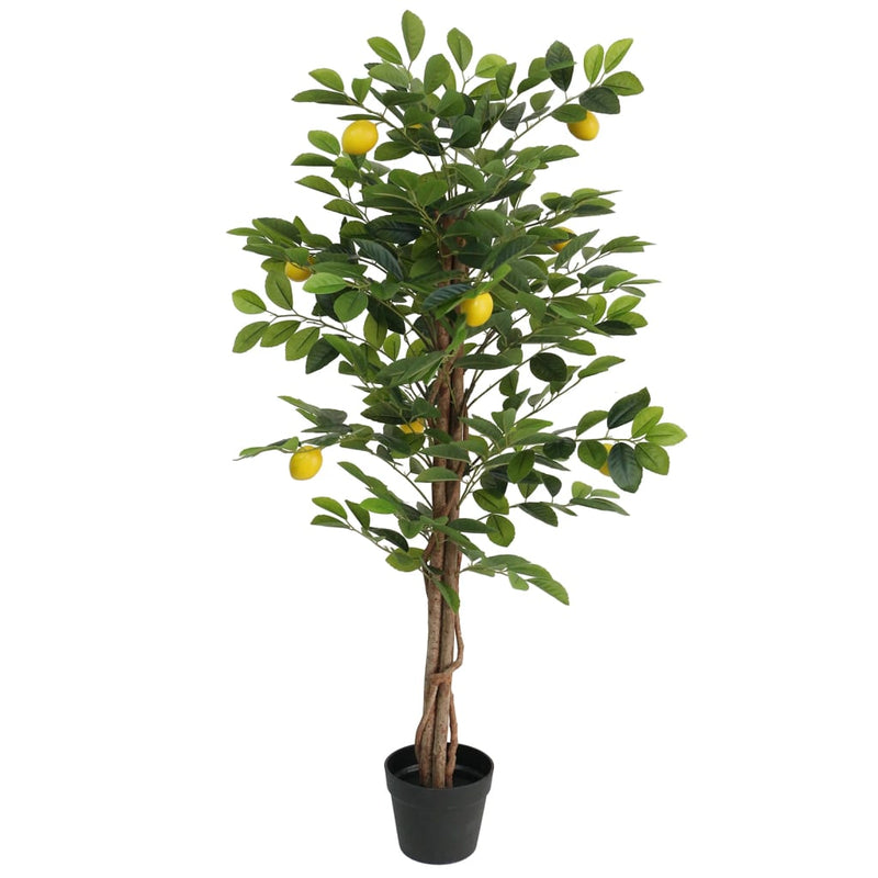 Vidaxl Artcitroen avec 3 souches 120 cm en polypropène vert