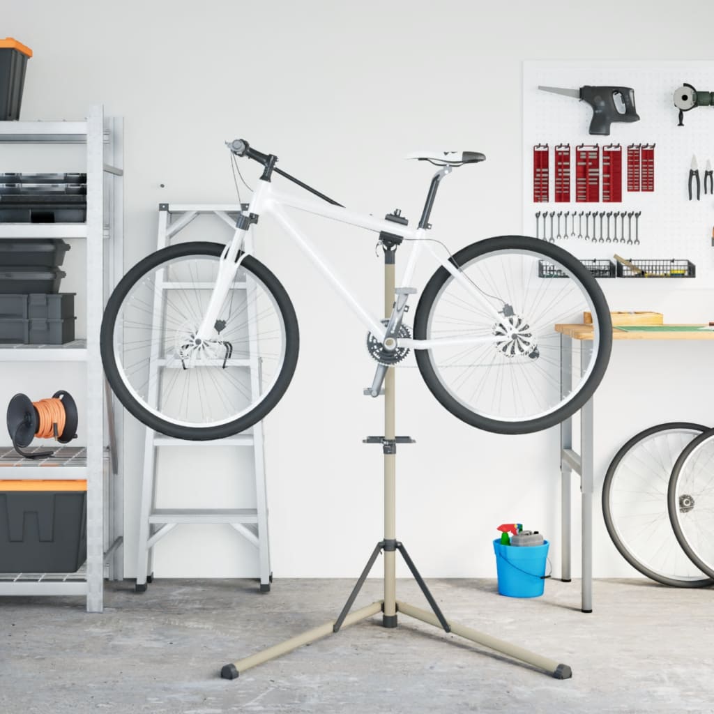 Vidaxl FIETS réparation standard pliable 102-160 cm Aluminium