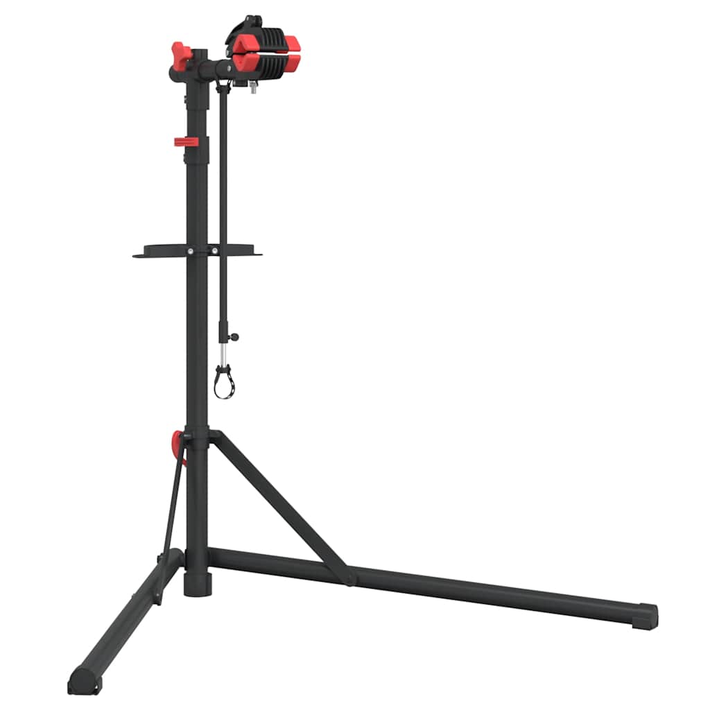 Vidaxl FIETS Réparation standard pliable 92-152 cm Red en acier