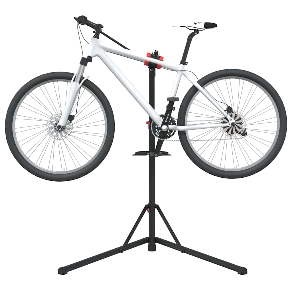 Vidaxl FIETS Réparation standard pliable 92-152 cm Red en acier