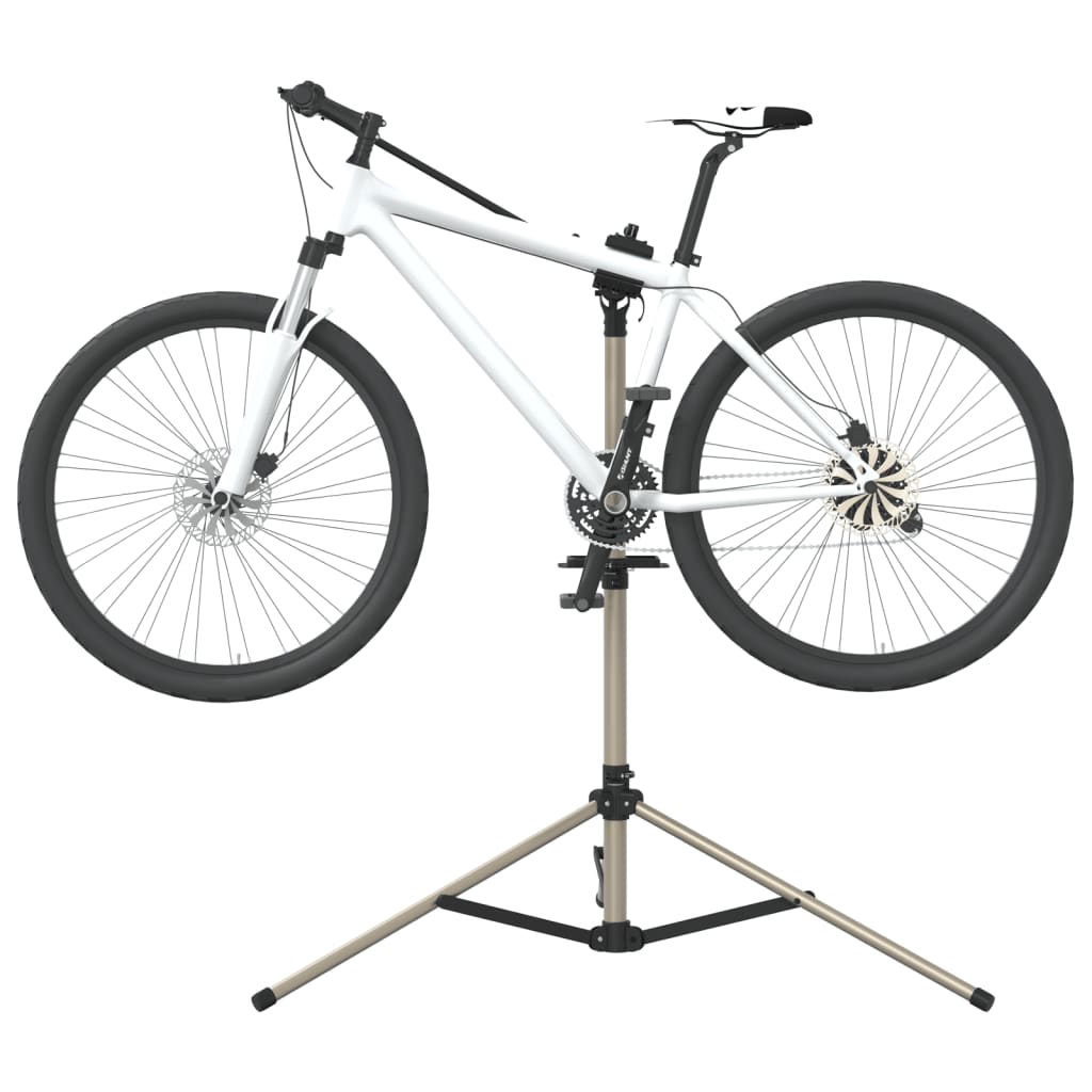 Vidaxl FIETS réparation standard pliable 120-165 cm Aluminium
