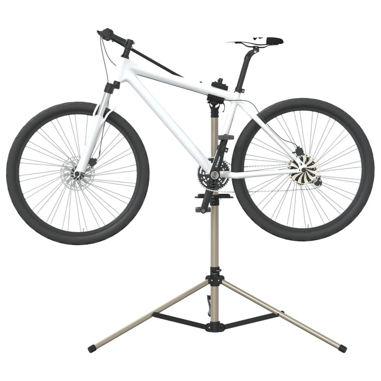 Vidaxl FIETS réparation standard pliable 120-165 cm Aluminium