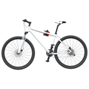 Vidaxl Fiets Réparation du support de mur pliable Montage rouge et acier noir - afbeelding 1