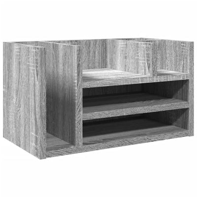 Organisateur du Bureau Vidaxl 44.5x24x25 cm en bois de bois de bois sonoma