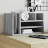 Organisateur du Bureau Vidaxl 44.5x24x25 cm en bois de bois de bois sonoma