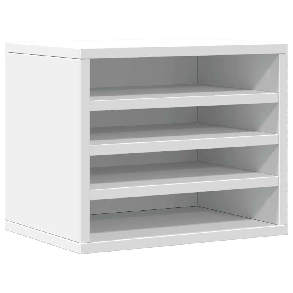 Organisateur du bureau de Vidaxl 36x26x29,5 cm Bois de bois transformé