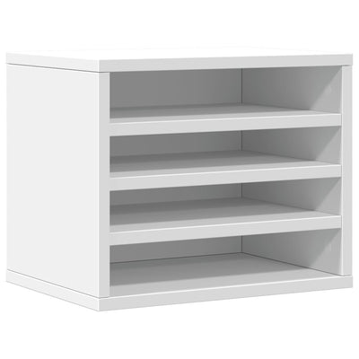 Organisateur du bureau de Vidaxl 36x26x29,5 cm Bois de bois transformé