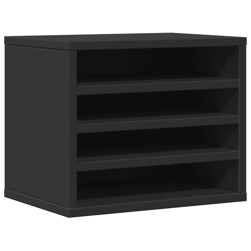 Organisateur du bureau de Vidaxl 36x26x29,5 cm Bois de bois transformé