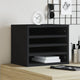Organisateur du bureau de Vidaxl 36x26x29,5 cm Bois de bois transformé