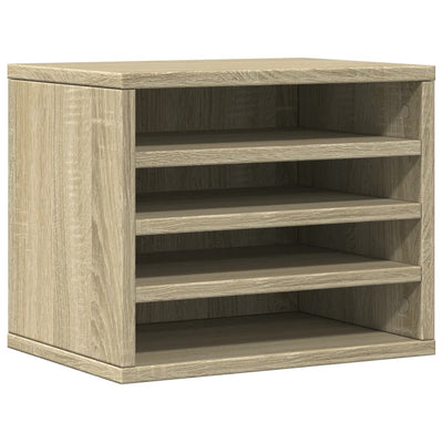 Organisateur du bureau de Vidaxl 36x26x29,5 cm Bois de chêne sonoma coloré