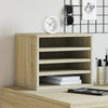 Organisateur du bureau de Vidaxl 36x26x29,5 cm Bois de chêne sonoma coloré
