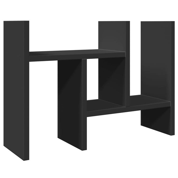 Organisateur du bureau de Vidaxl 34.5x15.5x35,5 cm Bois transformé en noir