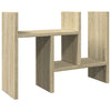 Organisateur du Bureau Vidaxl 34.5x15.5x35 cm Bois sonoma chêne coloré