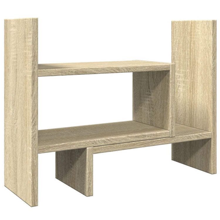 Organisateur du Bureau Vidaxl 38.5x17x39 cm Bois de chêne sonoma
