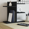 Organisateur du Bureau Vidaxl 42x21.5x42 cm Bois Black