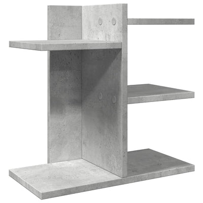 Organisateur du bureau de Vidaxl 42x21.5x42 cm Betongrij en bois transformé