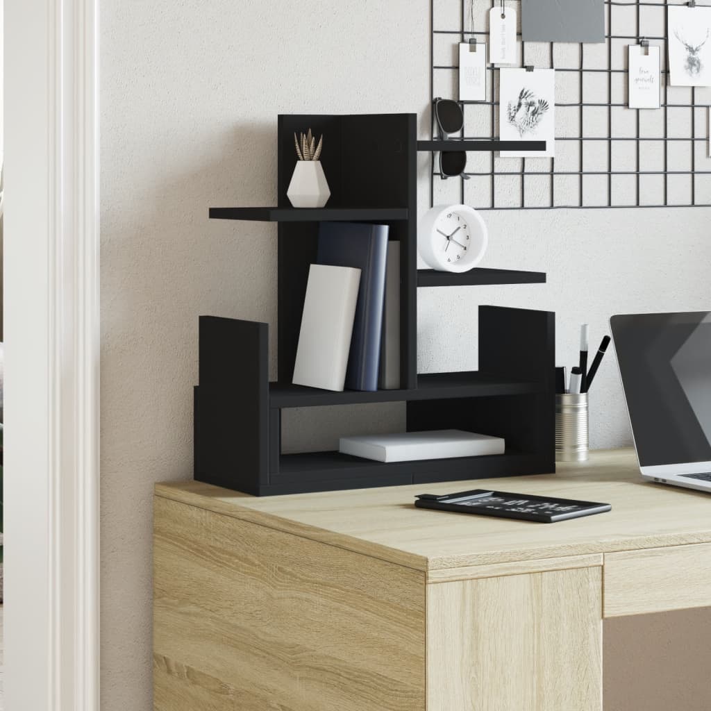 Organisateur du Bureau Vidaxl 49x20x52,5 cm Black transformé noir