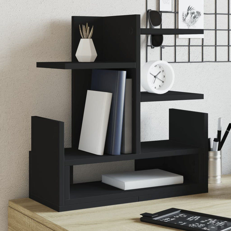 Organisateur du Bureau Vidaxl 49x20x52,5 cm Black transformé noir
