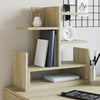 Organisateur du Bureau Vidaxl 49x20x52.5 cm Bois de chêne sonoma coloré
