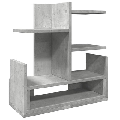 Organisateur du bureau de Vidaxl 49x20x52,5 cm Betongrij en bois transformé