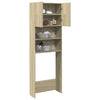 Vidaxl Washing Machine Counboard 64x25.5x190 cm Wood Sonoma Oak -Colored