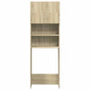 Vidaxl Washing Machine Counboard 64x25.5x190 cm Wood Sonoma Oak -Colored