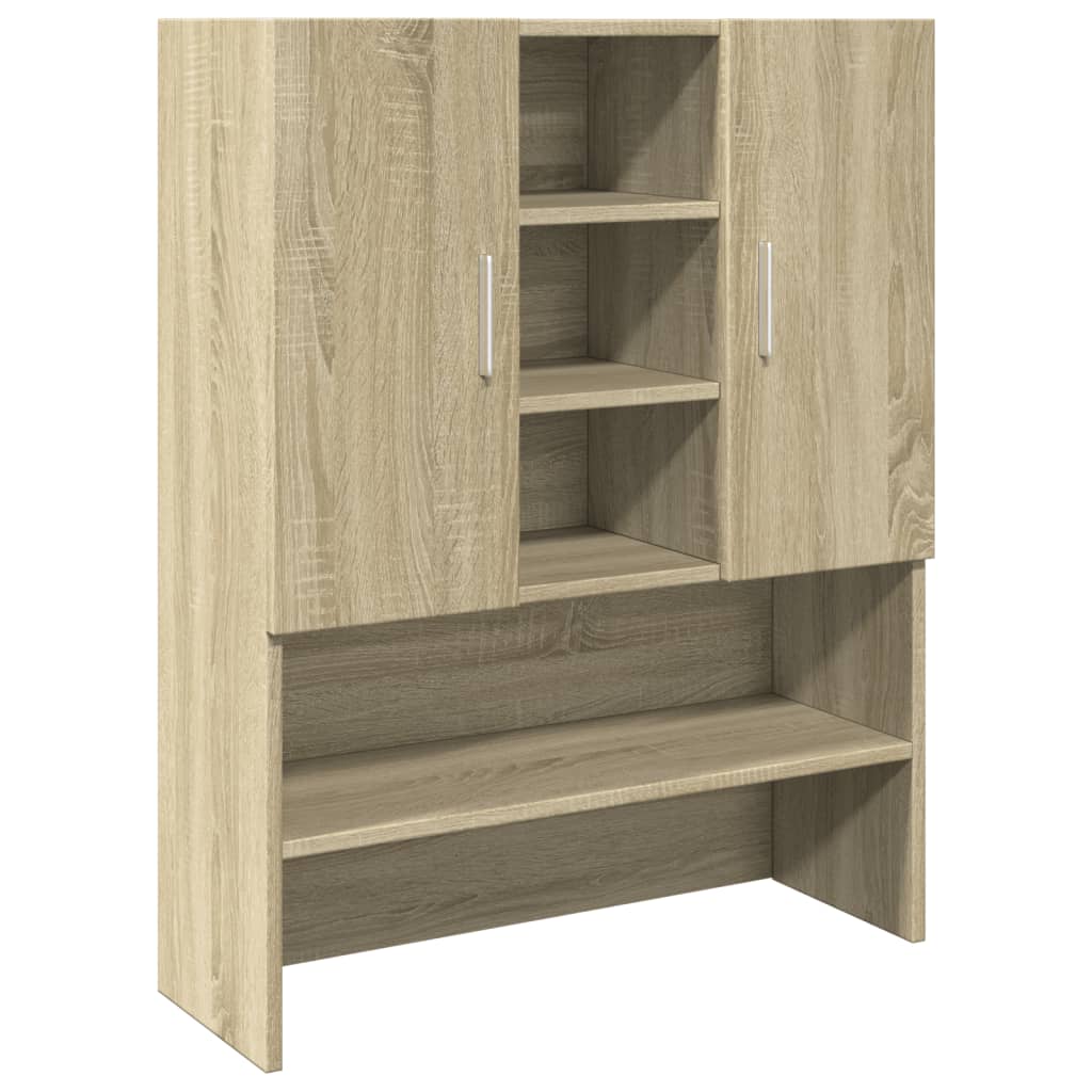 Vidaxl Washing Machine Counboard 70.5x24x90 cm Sonoma Oak -Colored