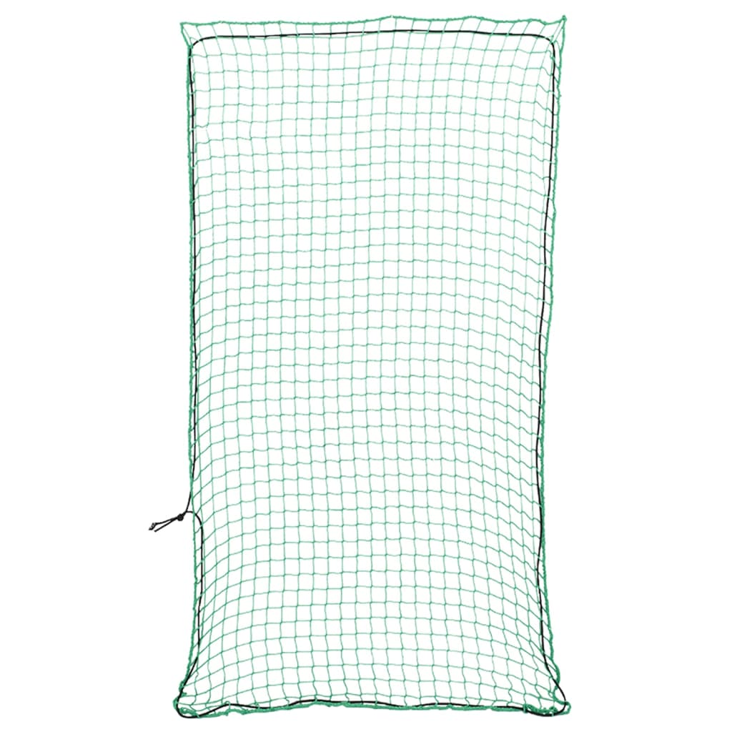 Corde élastique du réseau de bande-annonce Vidaxl Green en polypropène 4x2 m
