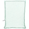 Corde élastique du réseau de remorque Vidaxl 3,5x3 m vert polypropène