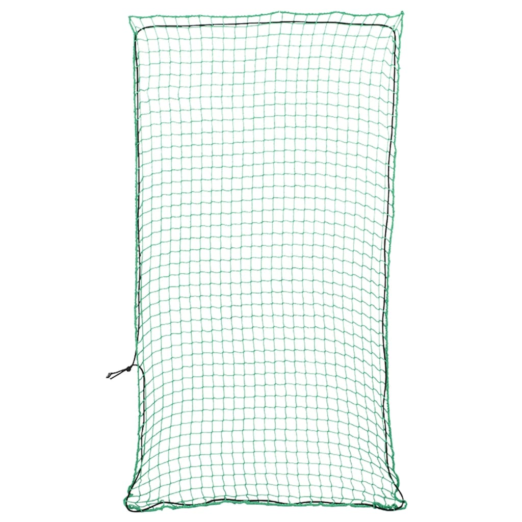 Corde élastique du réseau de bande-annonce Vidaxl 6x3 m vert polypropène