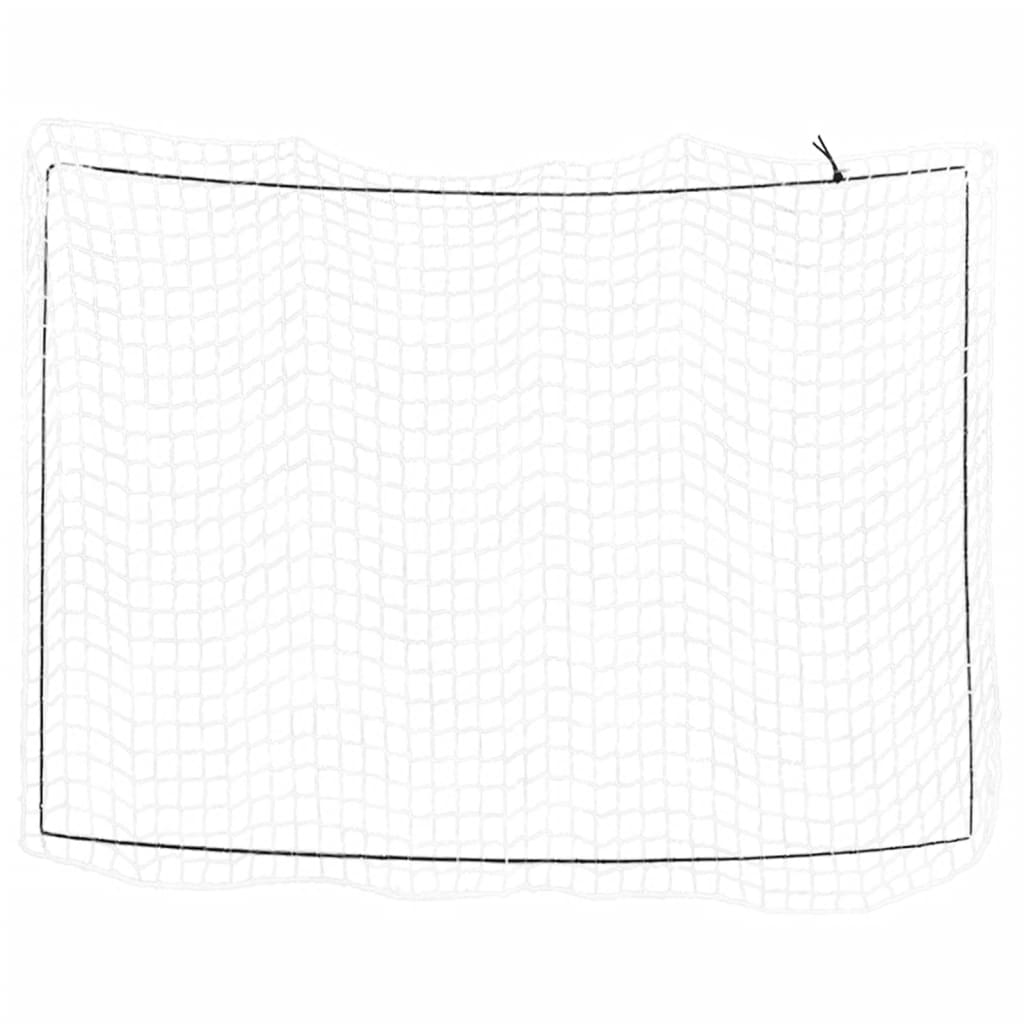 Corde élastique du réseau de bande-annonce Vidaxl 4x3 m blanc en polypropène