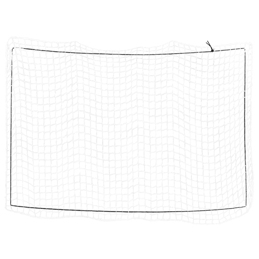 Corde élastique du réseau de remorque Vidaxl 5x3,5 m blanc en polypropène