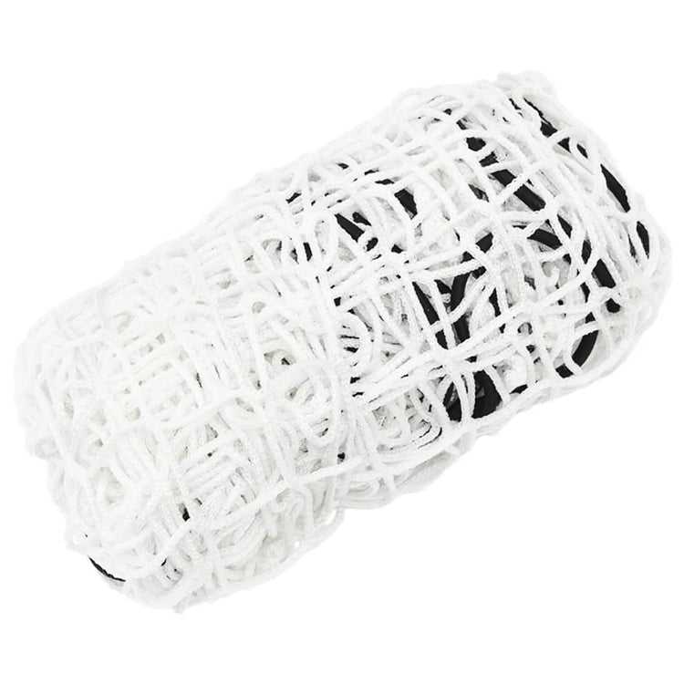 Corde élastique du réseau de remorque Vidaxl 5x3,5 m blanc en polypropène