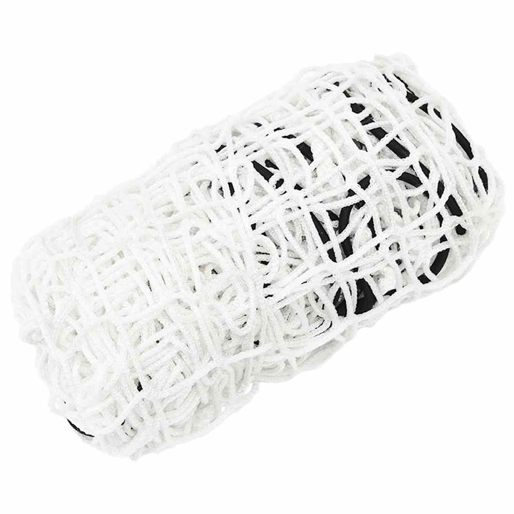 Corde élastique du réseau de bande-annonce Vidaxl 6x3,5 m Blanc en polypropène