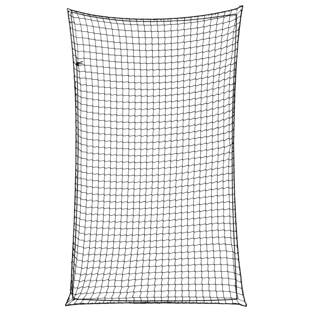 Corde élastique du réseau de bande-annonce Vidaxl 2,5x1,5 m Black en polypropène