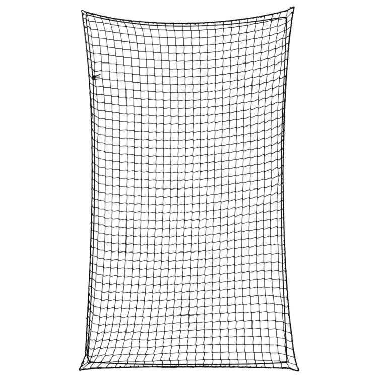 Corde élastique du réseau de bande-annonce Vidaxl 2,5x1,5 m Black en polypropène