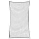 Corde élastique du réseau de bande-annonce Vidaxl 3,5x2 m Black en polypropène