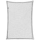 Corde élastique du réseau de bande-annonce Vidaxl 3,5x2,5 m Black en polypropène