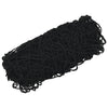 Corde élastique du réseau de remorque Vidaxl 6x3,5 m Black en polypropène