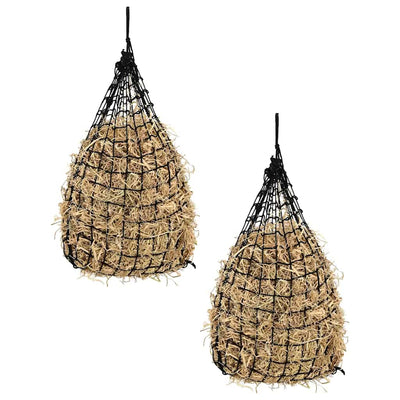 Vidaxl hooinets 2 st 75x75 cm carré polypropène noir