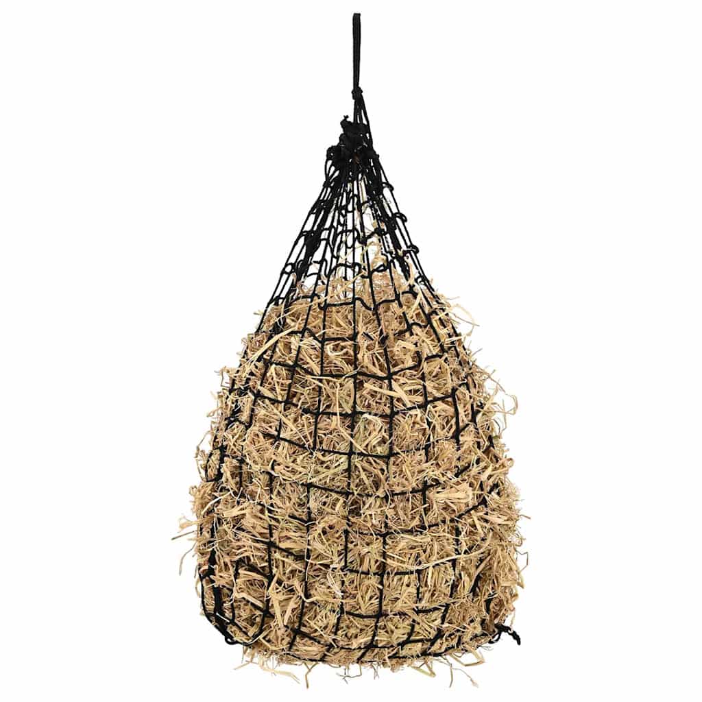 Vidaxl hooinets 2 st 75x75 cm carré polypropène noir