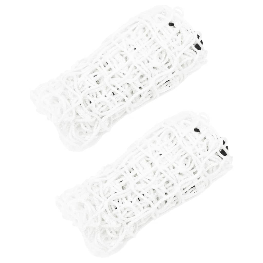 Vidaxl hooinets 2 pcs 90x60 cm en polypropène rectangulaire blanc
