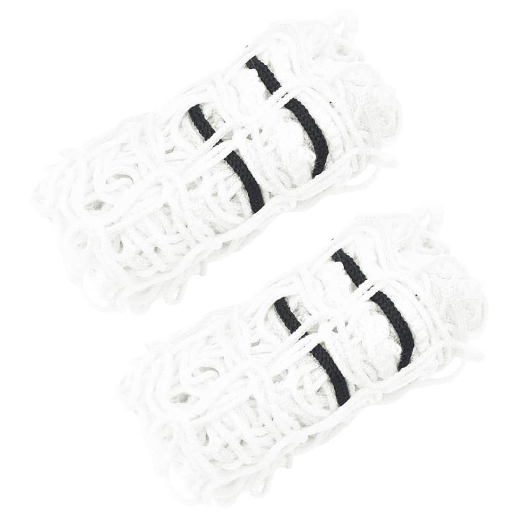Vidaxl hooinets 2 pcs 75x50 cm en polypropène rectangulaire blanc