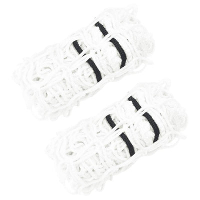 Vidaxl hooinets 2 pcs 75x50 cm en polypropène rectangulaire blanc