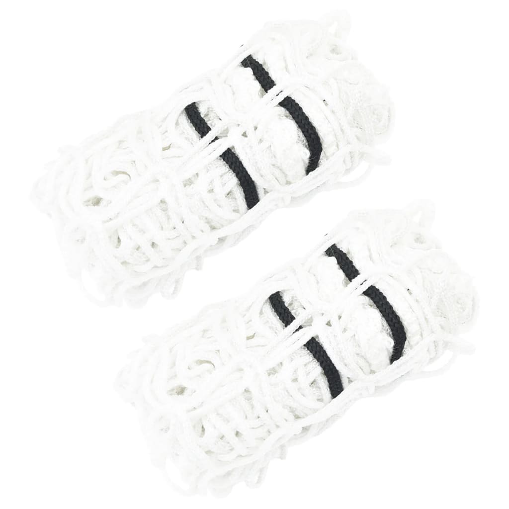 Vidaxl hooinets 2 st 75x75 cm carré en polypropène blanc