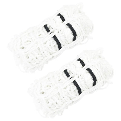 Vidaxl hooinets 2 st 75x75 cm carré en polypropène blanc